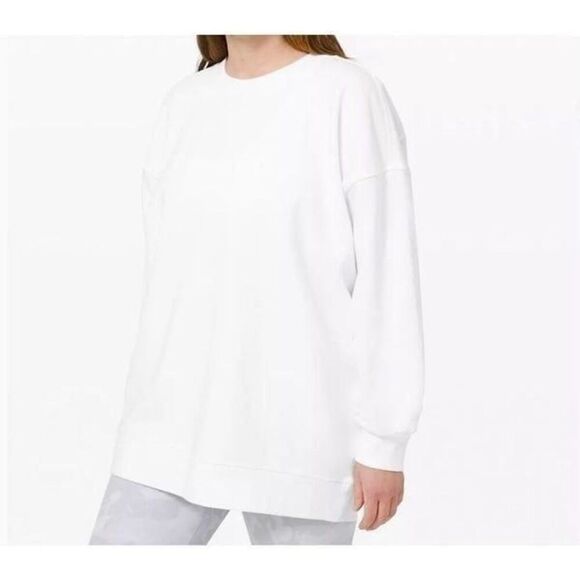 LULULEMON Perfectly Oversized Crew sz 16 - Picture 1 of 6